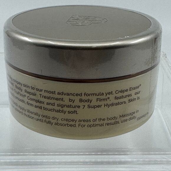 SEALED Crepe Erase Advanced Body Repair Treatment, Fragrance Free 3.3 oz TruFirm - Picture 3 of 4